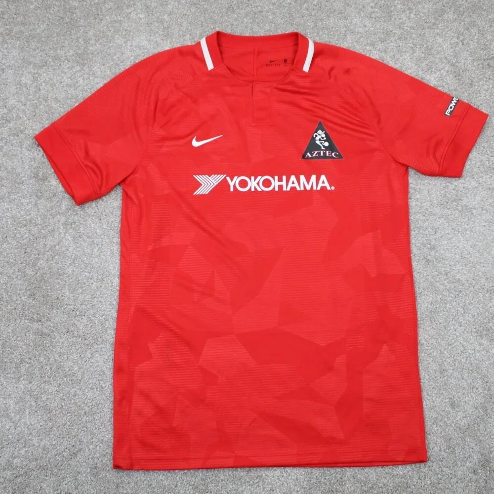 Nike Chelsea FC #20 Jersey Shirt Mens Medium Red Dri-Fit Football‎ S/S Pullover